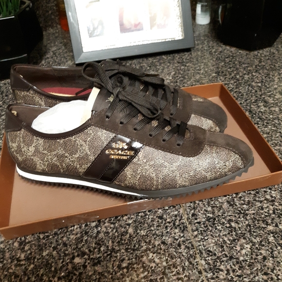 Coach Signature PVC Sneakers - Picture 2 of 5